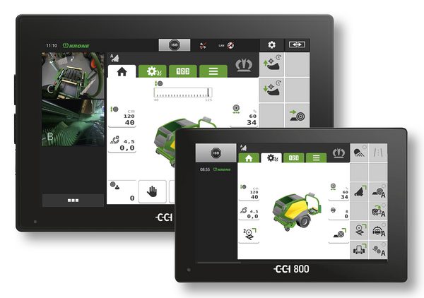 The CCI 800 and CCI 1200 operating terminals