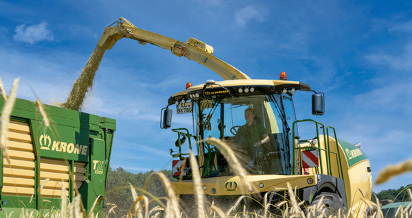 KRONE GPS Guidance – The KRONE steering system