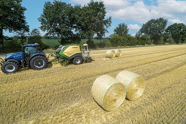 Efficient bale discharge – faster and gentler