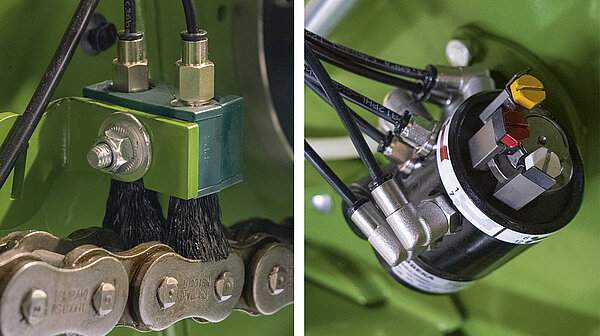 The chain lubricator